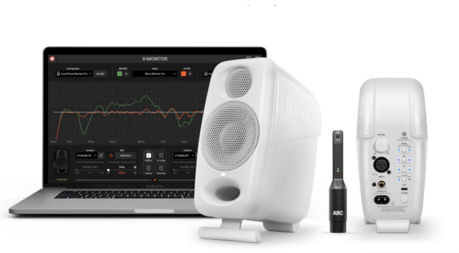iLoud Micro Monitor ホワイト IK Multimedia iLoud Micro Monitor Speaker, White : Amazon.co.uk